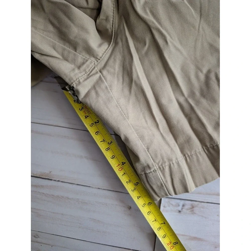 Vanheusen Size 14 Tan 100% Cotton‎ Womens Casual Outdoor Summer Shorts